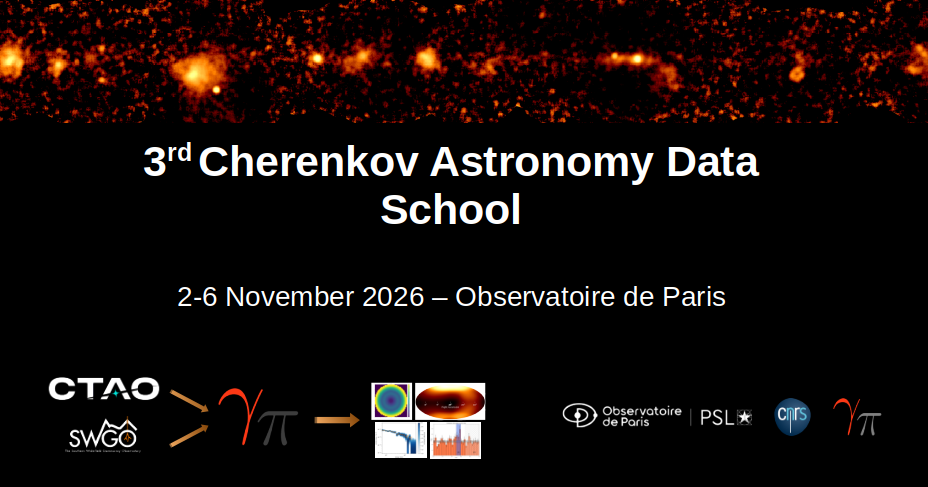 Cherenkov Astronomy Data School 2026